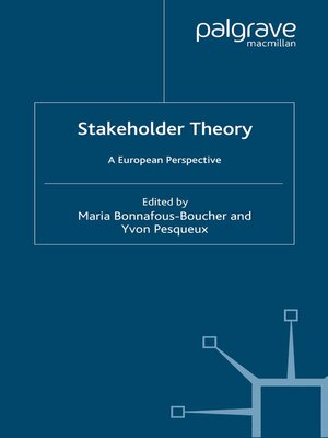 cover image of Stakeholder Theory